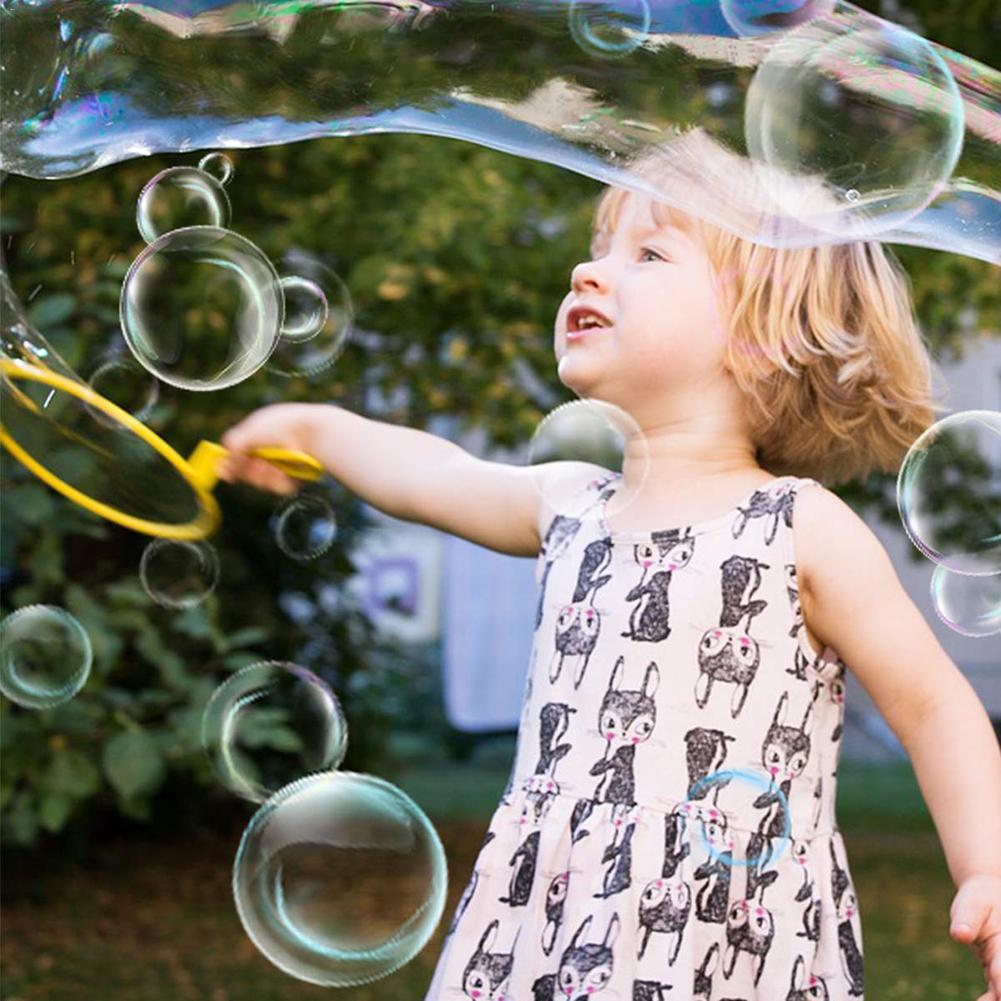 3pcs/set Outdoor Bubble Maker Wands Set Big Bubbles Wand Funny Bubbles Maker for Outdoor Playtime Birthday Party Game