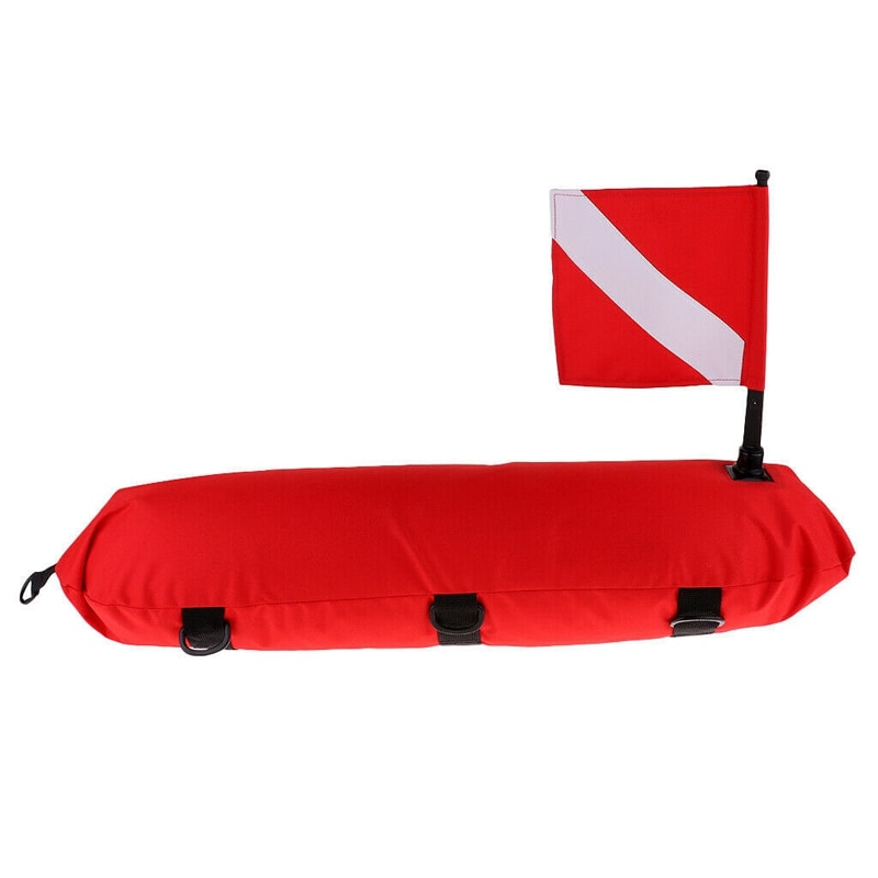 -oppustelig dykningssignal float bøje dyk dyk flag dykker ned banner