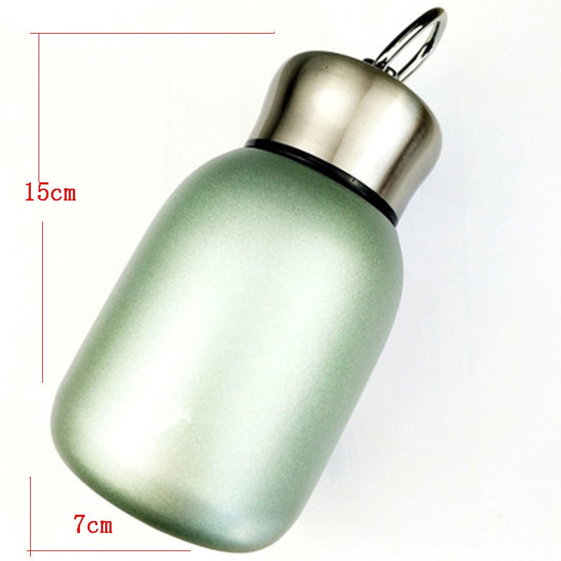 Mini Portable Travel Thermos Vacuum Hydro Flask Water Bottle Stainless Steel Thermal Cup Tea Coffee Mug Portable Couple Mug
