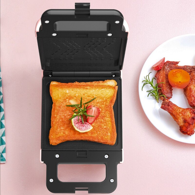 Multifunktionel morgenmad maskine vaffel toast brødrister husstand lille let mad maskine ， dobbeltsidet opvarmning køkkenarmatur
