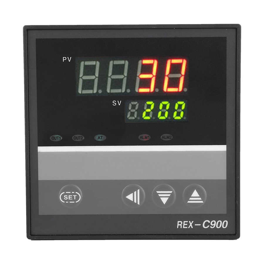 Rex -c900 termostat intelligent pid temperatur kontrol regulator automatisering
