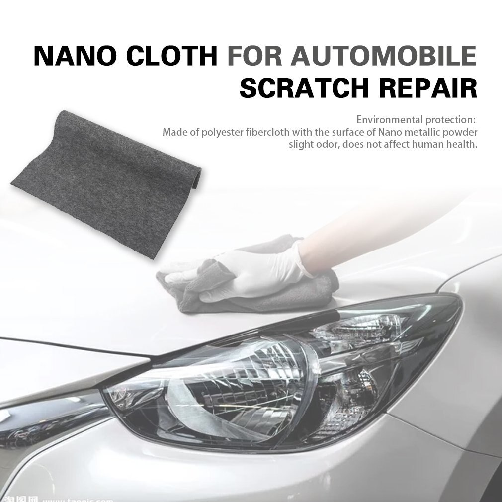 Nano Magic-tela antiarañazos para superficie de Metal Universal, paño de pulido instantáneo, paño de reparación de superficies de coche inteligente
