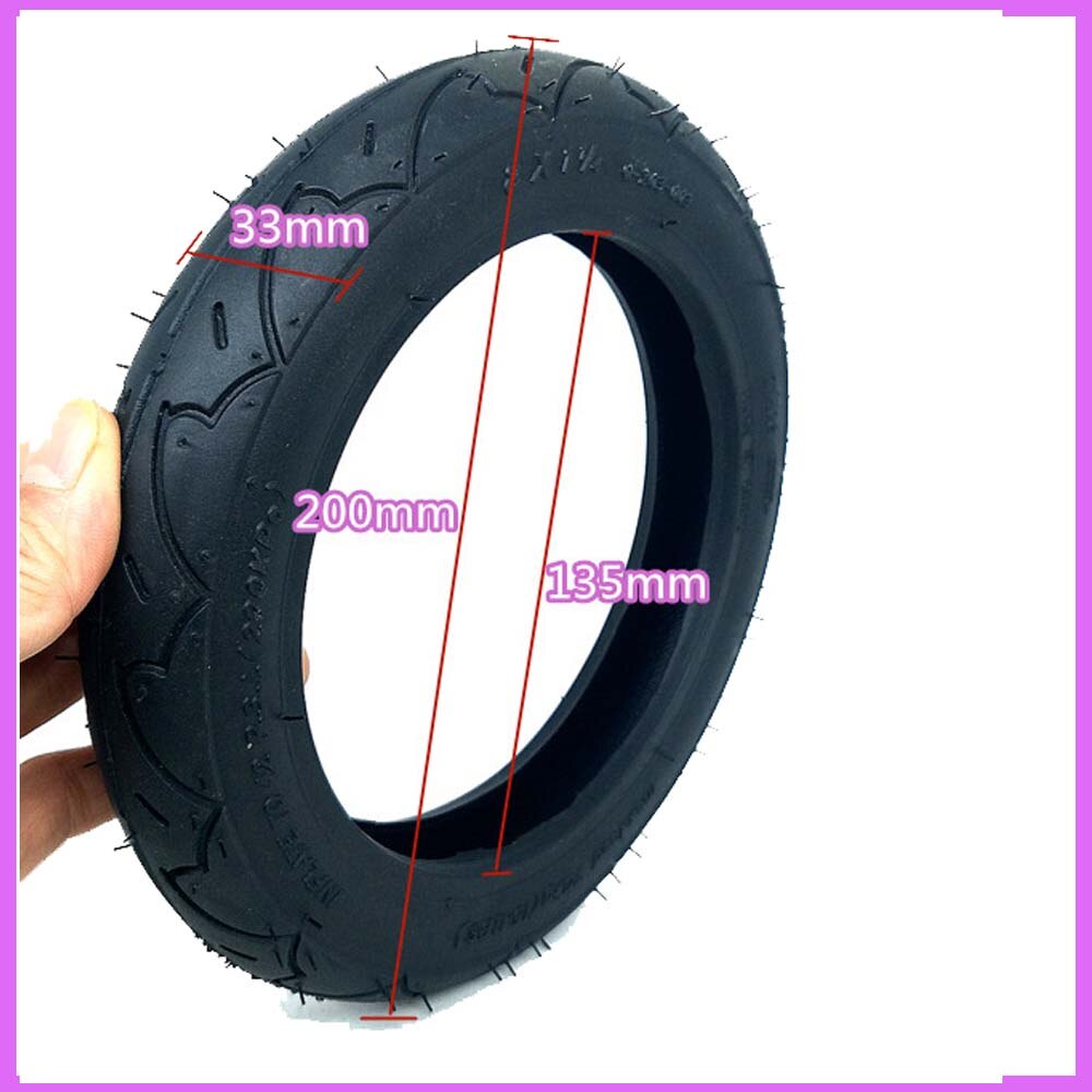 8 Inch 8X1 1/4 Tire200x45 Binnenste En Buitenste Buis Voor Kinderwagen Kinderwagen Peuter Wandelwagen 8 Inch Wiel: 1 outer tire