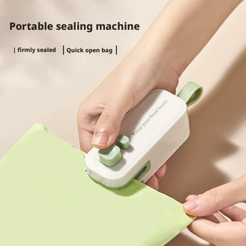 Przenośna zgrzewarka robić folii, mini zgrzewarka robić worków plastikowych, urządzenie robić pakowania i konserwacji żywności w gospodarstwie domowym, zgrzewarka robić przekąsek i żywności.