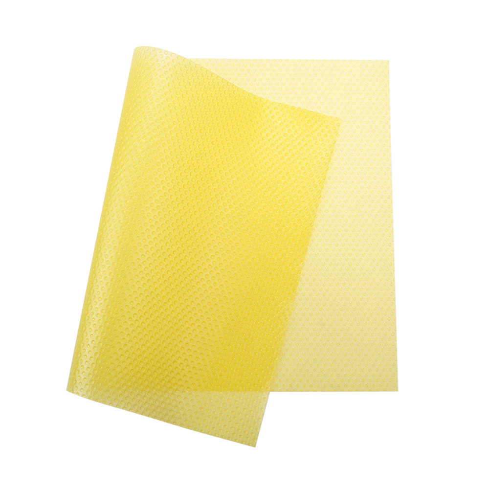 Silicone world Reusable Cabinet Mat Drawer Mat Shelf Liners Moisture-Proof Waterproof Dust Anti-Slip Fridge Kitchen Table Pad: Yellow