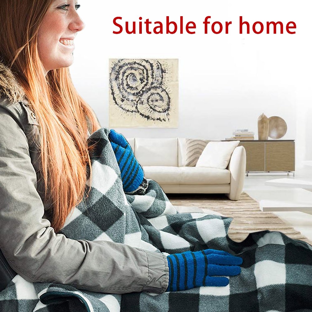 145*100cm 12V Car Electric Blanket Portable Camping Travel Winter Warm Heating Blanket Car Warm Supplies