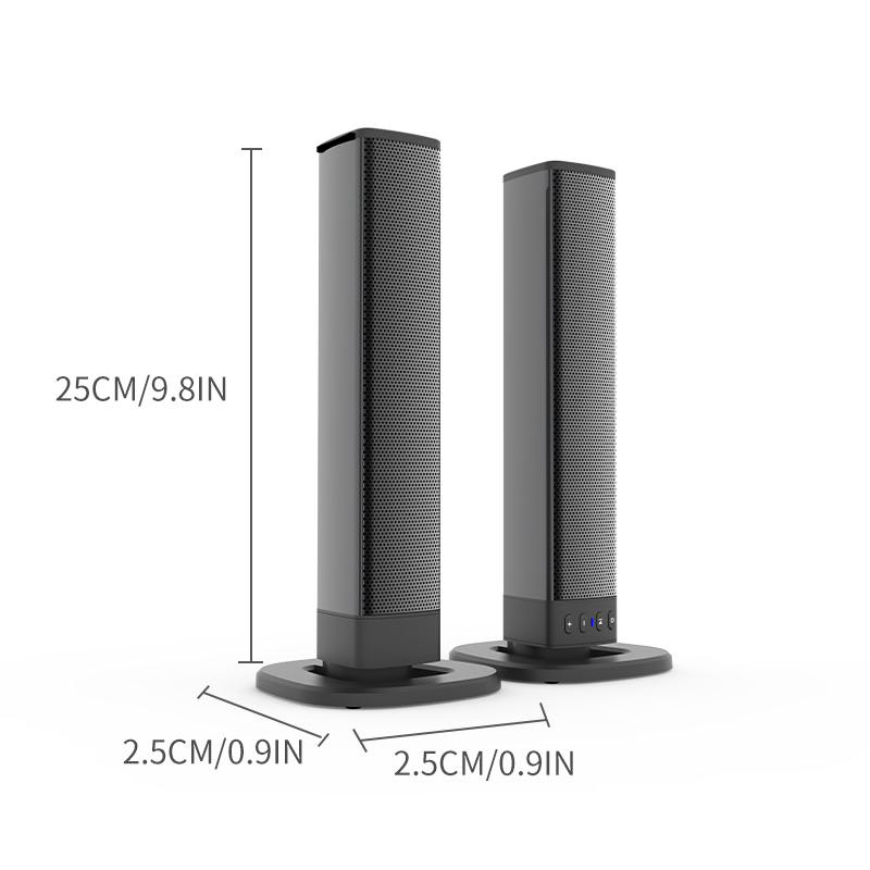 Powerful Soundbar Sound Radio Blaster Bar Audio TV PC Computer Subwoofer Wireless Home Theater Speaker: Default Title