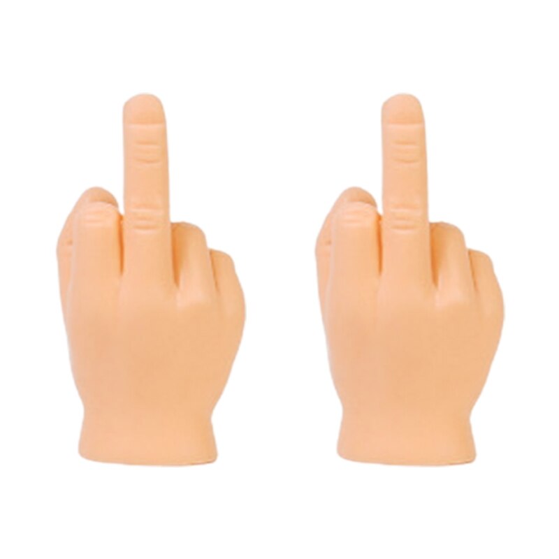 Funny Mini Hands Finger Fidget Toys Small Hand Tease the Cat Pet Toy 54DF: B