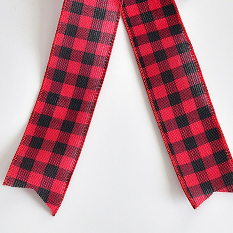 1pc Perfect Handmade Christmas Bow Ribbon Decoration to Beautify Christmas Trees Door