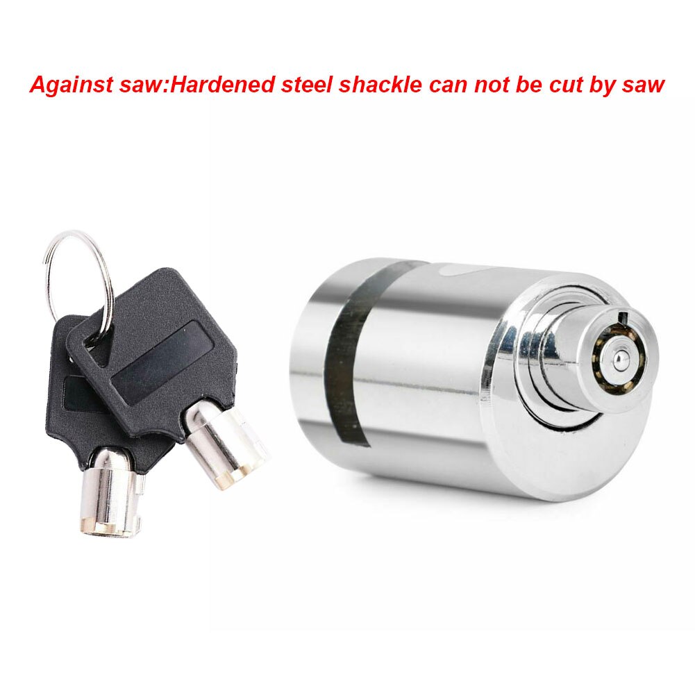 Anti-theft Scooter Bicycle Mountain Bike Disc Brake Lock Silver Waterproof Scooter Disc Lock Motorcycle Security Lock