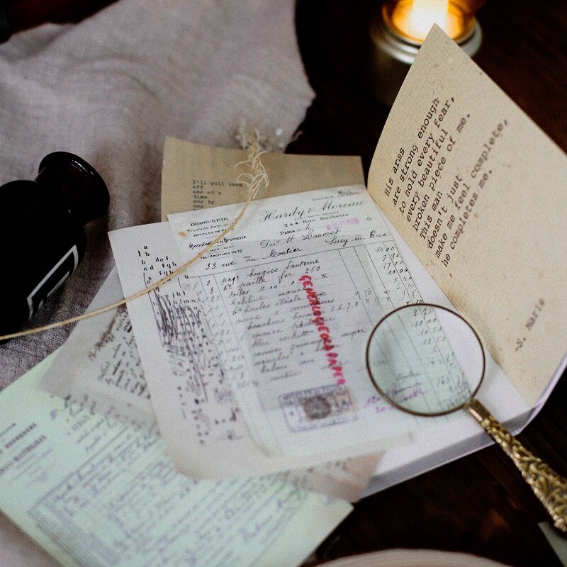 Material de colección Medieval antiguo, libro de tarjetas Kraft, Material Bullet DIY para diario, papel de Material de mantequilla para álbum de recortes, tarjeta Retro LOMO