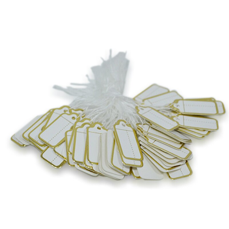 Etichetta in carta al dettaglio in oro argento promozione etichetta a prezzo incassato gioielli con etichetta a punta etichetta in stoffa accessori per gioielli prezzo da pagare