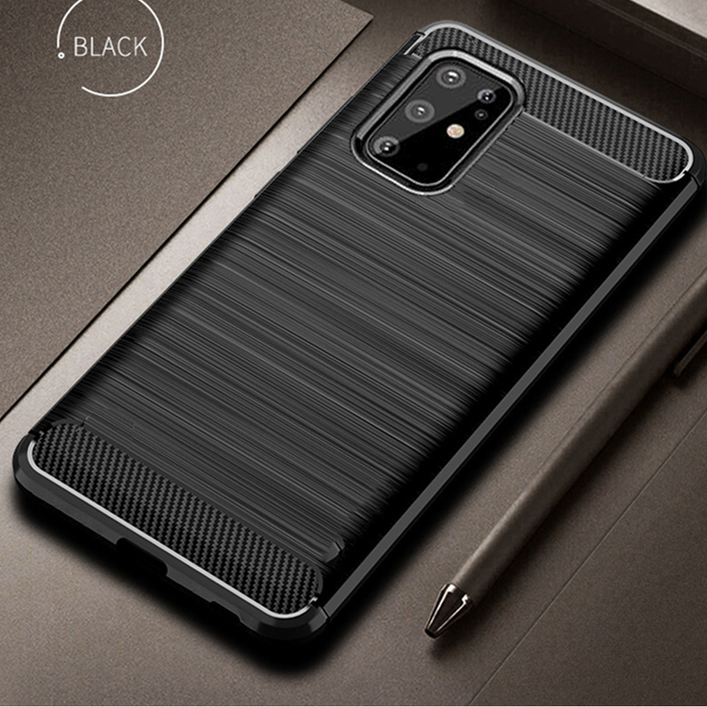 Für Samsung Galaxy S20 S 20 Ultra Fall Carbon Faser Abdeckung Stoßfest Telefon Fall Für Samsung S20 + S 20 plus 5G Abdeckung Flex Stoßstange