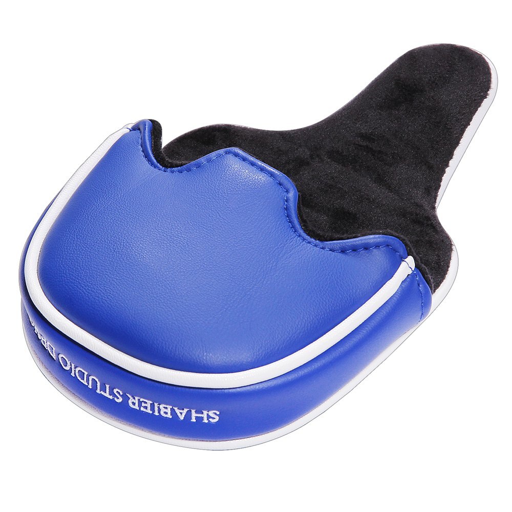 Golf Putter Headcover Golf Mallet Putter Headcovers Newest USA Golf Club Head Cover Leather Putter Cover with Magnetic