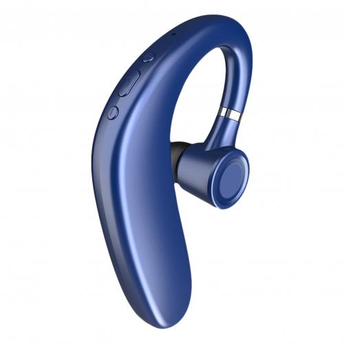1pc bluetooth 5.0 draadloze oordopjes oorhaak zakelijke sport oorhaak oordopjes headset bluetooth oordopjes voor iphone samsung xiaomi: Blauw