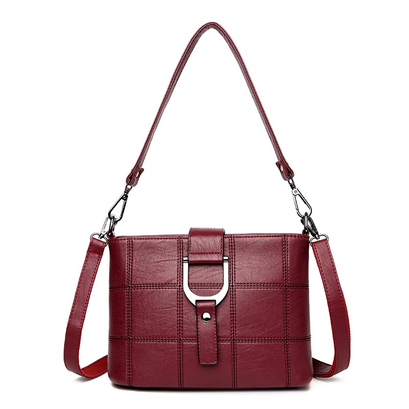PHTESS Luxury Plaid Handbags Women Bags Brand Fema... – Grandado