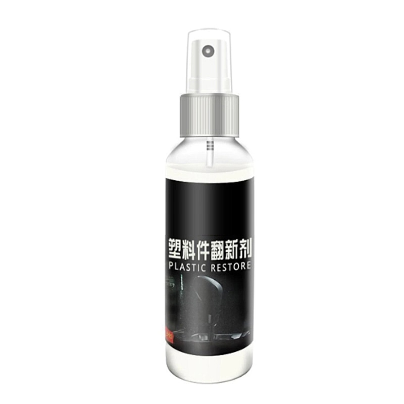 30 Ml Plastic Onderdelen Loopvlakvernieuwing Middel Wax Instrument Panel Wax Reductiemiddel Opknappen Agent Efficiënte Reparatie Tool Motorfiets