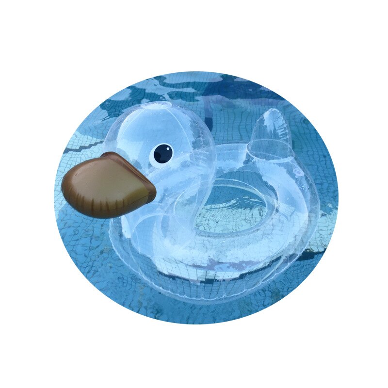 freundlicher transparent Ente Schwimmen Ring Baby der Achselhöhle Schlecht Ring freundlicher Ente Sitz Ring