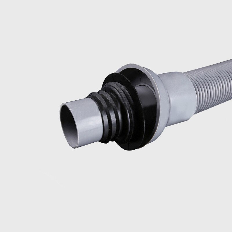 1Pc Sink Drain Pipe Flexible Stretchable Kitchen Deodorant Strainer Pipeline Bathroom Washbasin Anti Blockage Accessories