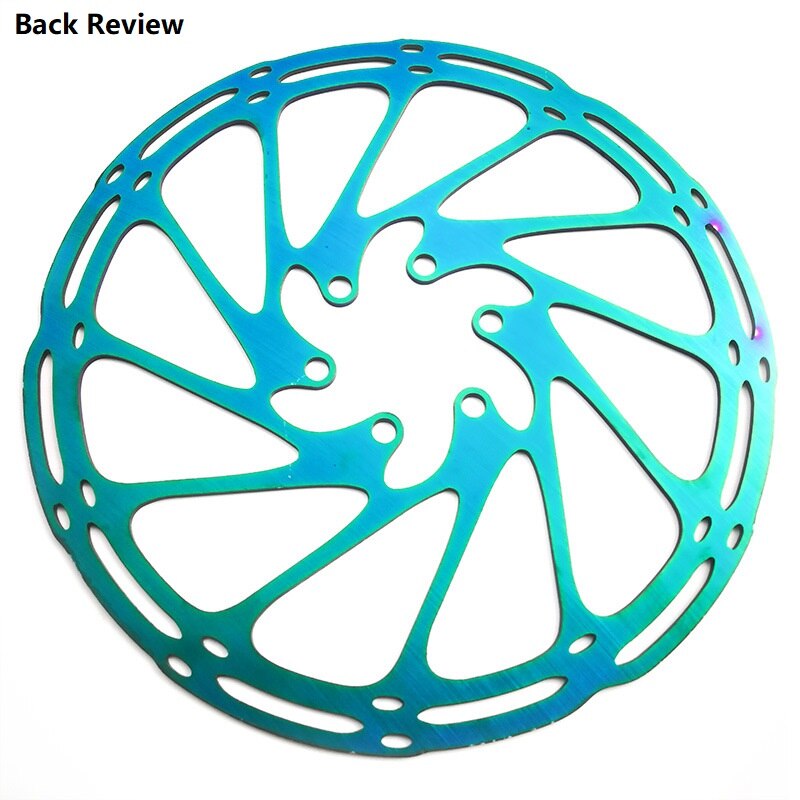Disques de freins à disque pour Sram, arc-en-ciel, en acier inoxydable, 160mm, 180mm, pour vélo de route, vtt, 6 boulons