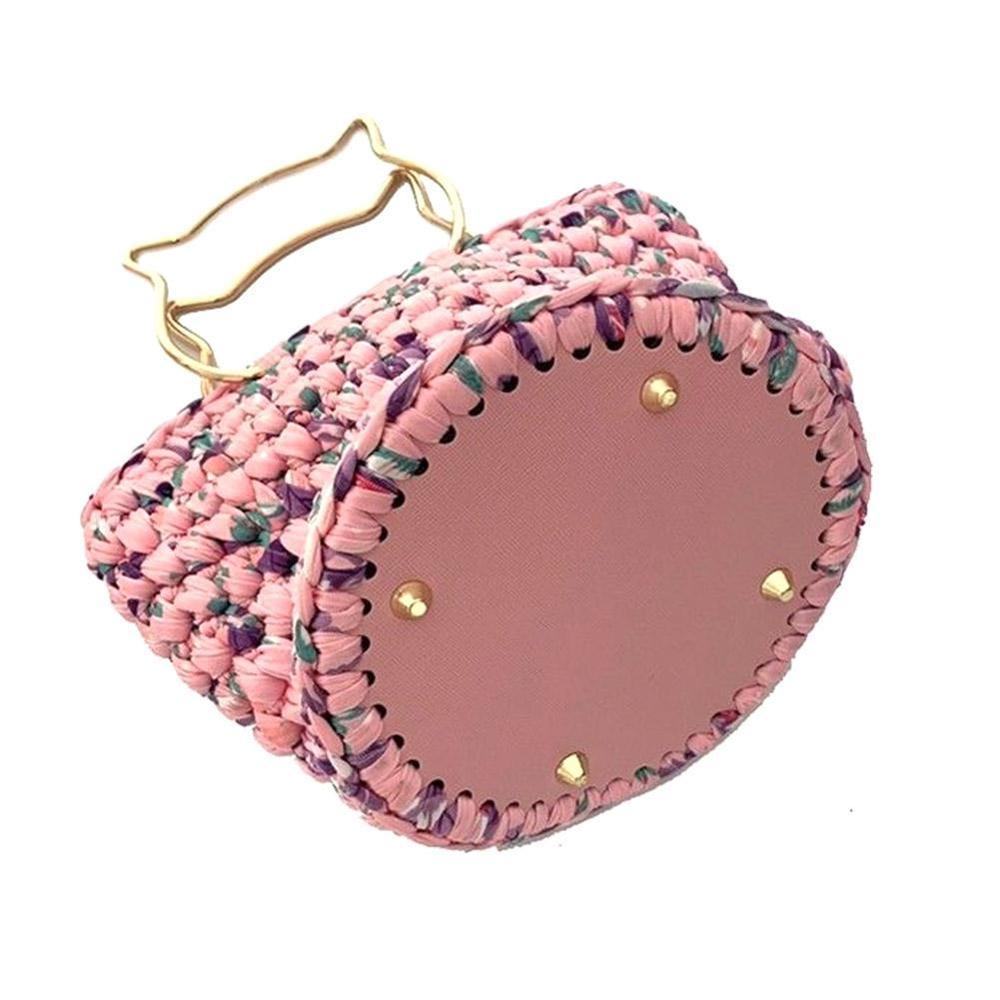 Round Bottom Shaper Rivets Bag Crocheting Hand-woven DIY For Hand-made Cushion Pad - 15cm Bags Bag Supplies