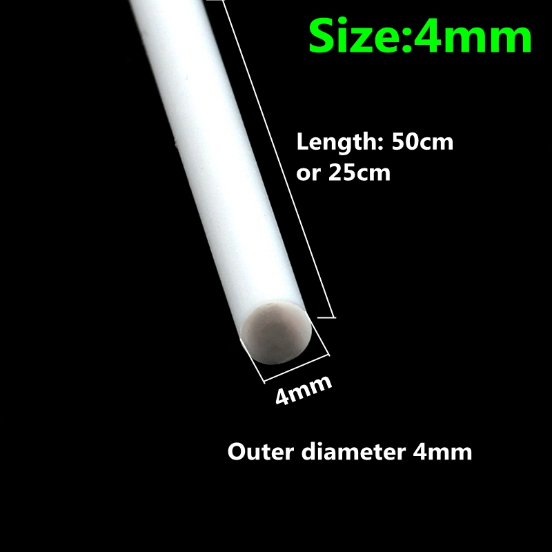 ABS Solid Round Bar Diameter 1mm/1.5mm/2mm/3mm/4mm/5mm/6mm/8mm/10mm DIY Handmade Sand Table Material Model Building Plastic Rods: WHITE / 3/4''