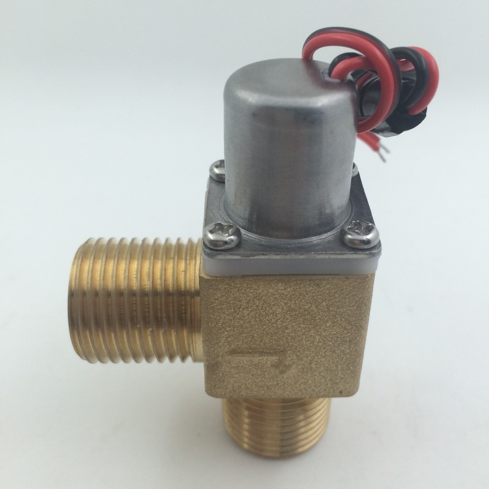 Pilot pulsed solenoid valve smart flush valve pulse valve low power solenoid valve DC3.6V-6.5V G1/2 Water purifier sensor faucet