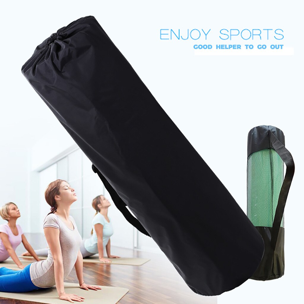 Mochila para esterilla de Yoga, bolsa de malla transpirable, mochila gruesa impermeable