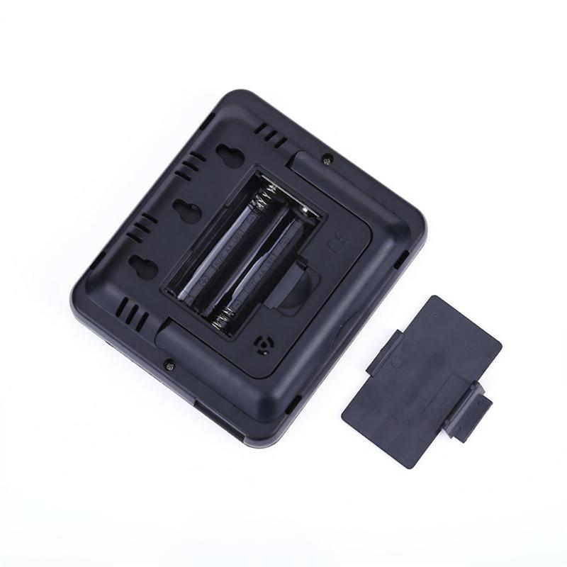 Ultrasonic Water Tank Liquid Depth Level Meter Sensor with Temperature Display Time Alarm Transmitter Screws Measuring Tools