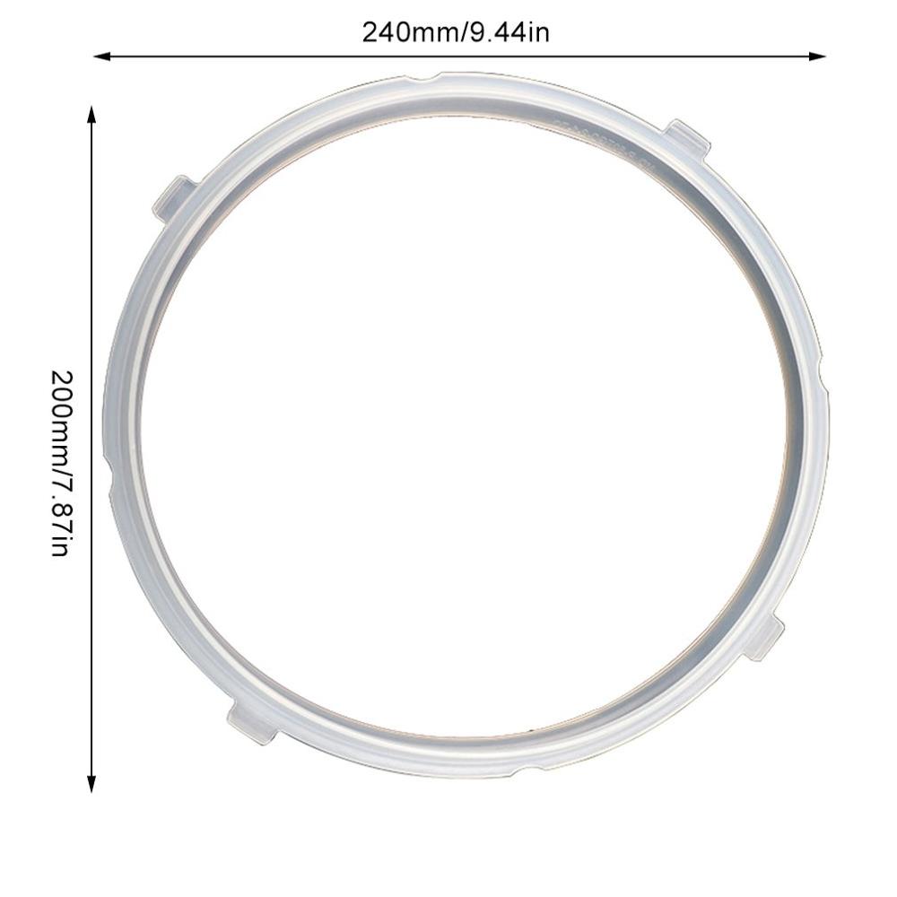For The United States Electric Pressure Cooker Sealing Ring Electric High Pressure Rice Cooker Apron Silicone Ring: 5L 6L