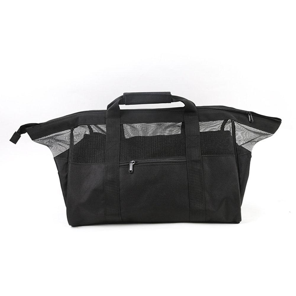 45x30x30cm Fishing Bag Mesh Fishing Wader Bag Black Venting Fly Fishing Bag Fishing Gear Pouch Organizer Container