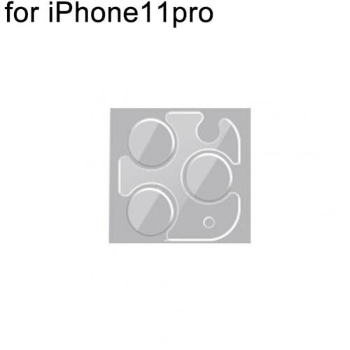Herdet glass støvtett bak kamera linse beskyttelsesfilm for iphone 11 pro max