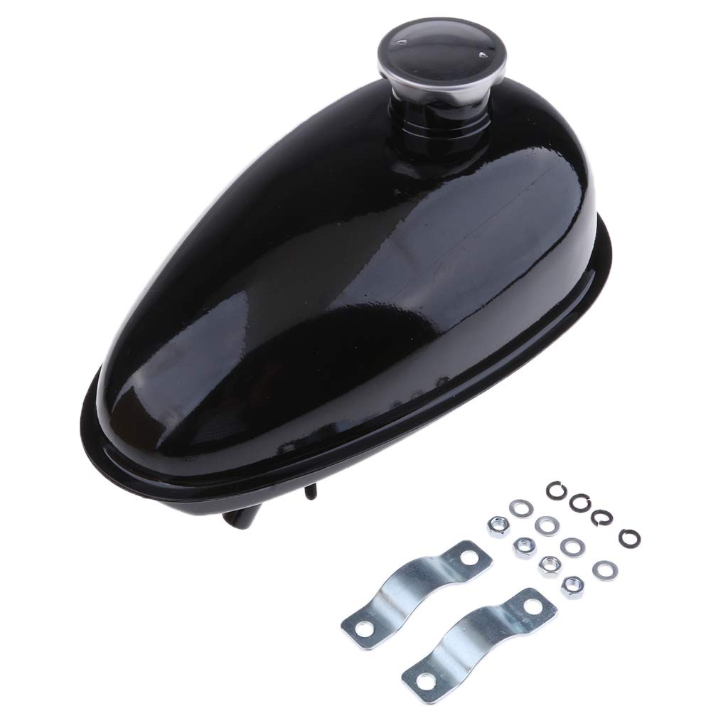 Motorized Bicycle Petcock 3L Fuel Gas Tank Cap For 80cc 60cc 66cc 49cc Engine