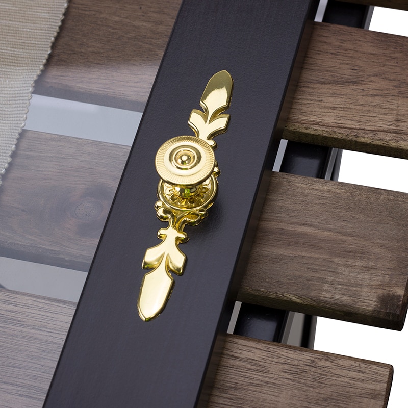 Kitchen Cabinet Door Handle Set Furniture Door Drawer Handles with Back Plate Gold Antique Bronze Antique Copper