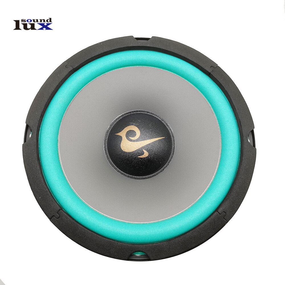 Caisson De Basses Voiture 8 Pouces 200W – Ultra-Plat Aluminium, Double Mode Basse/Voix, Réglages Complets, Installation Facile Sous Siège