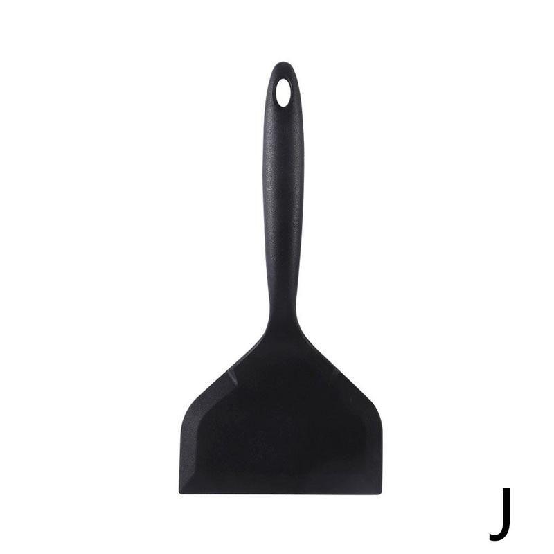1 Piece Kitchen Silicone Spatula Cookware Non-Stick Spatula Fried Egg Fish Cooking Modern Home Kitchen Tools Gadgets: J