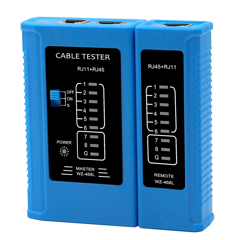 Nätverkskabel testare  rj45 rj11 rj12 cat 5 utp lan kabel tester detektor fjärrtestverktyg nätverk