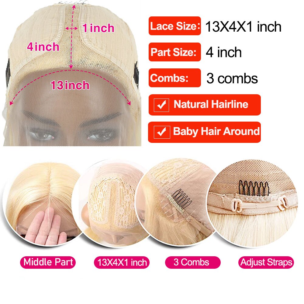 Peluca sintética ondulada con malla Frontal para mujer, cabellera sintética con malla Frontal, color rubio, naranja, jengibre, resalte Burg, Cosplay, 613