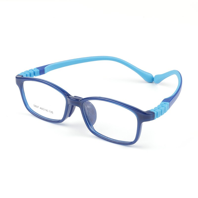 Children Anti Radiation Glasses Super Light Elasticity Leg Eyeglasse Materials Cute Eyewear for Child: C7