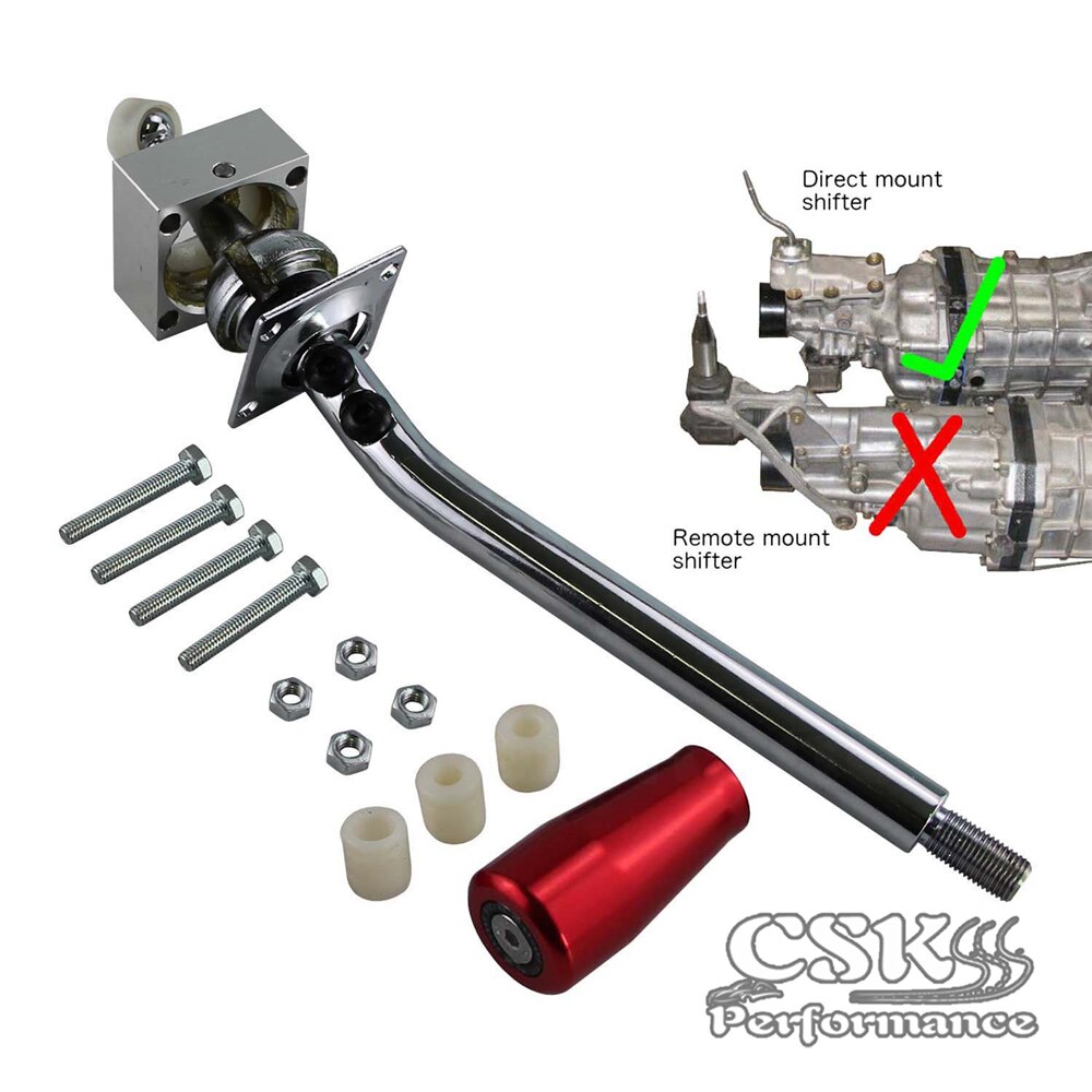 Short shifter + Shift Knob Fits For Toyota Supra 5 Speed W50 W55 W57 W58 R154 78-02