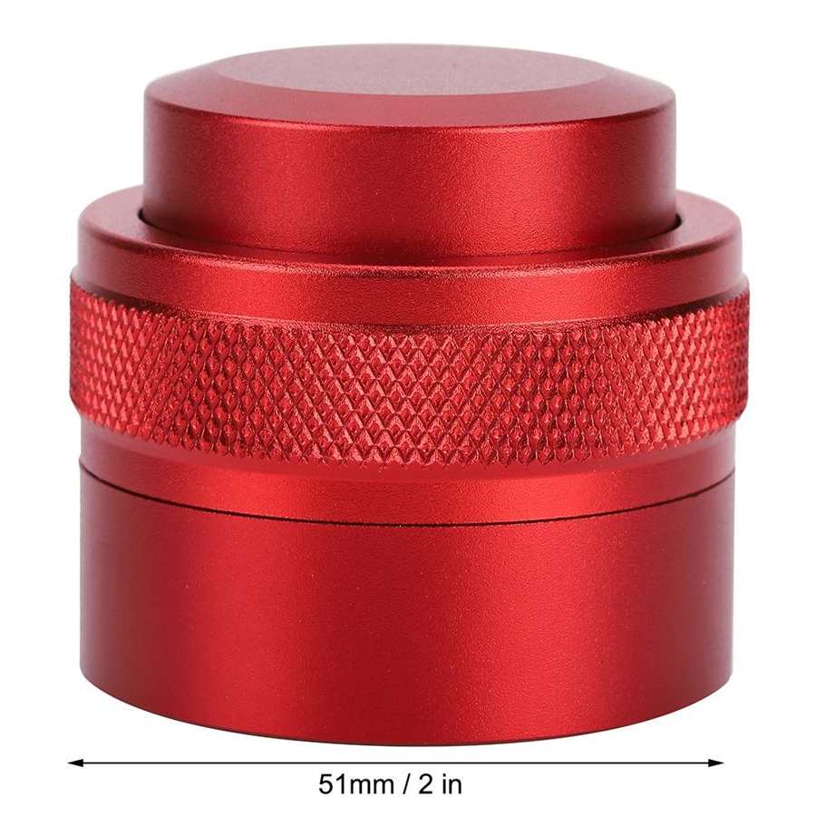 Stainless Steel Coffee Tamper 51mm Reusable Stainless Steel Coffee Distributor Tamping Tools Coffee Accessory