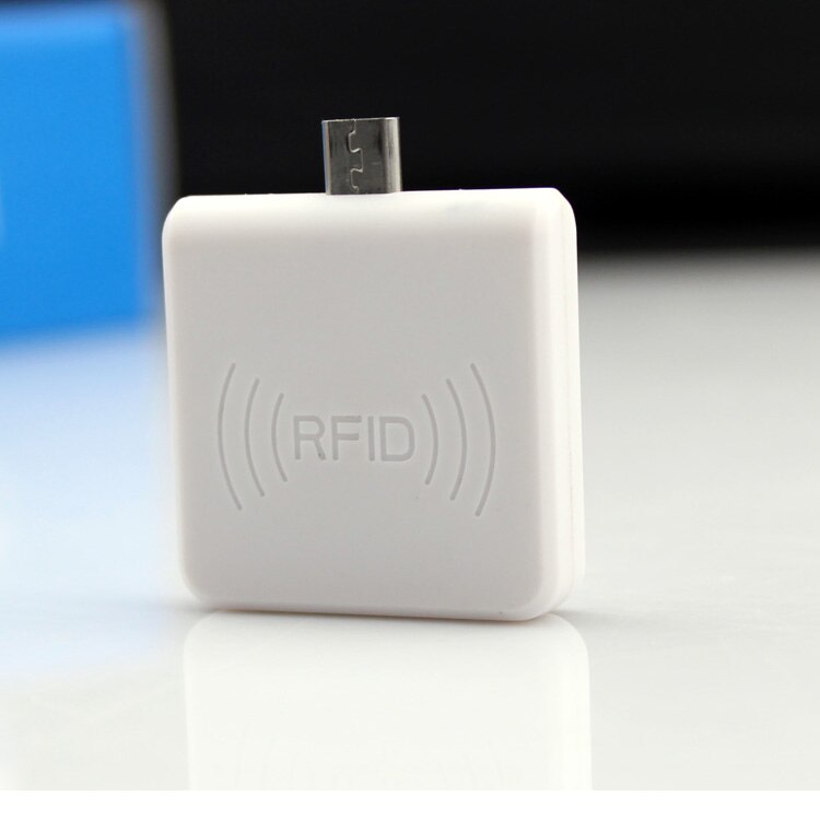 Mini lector de RFID para teléfono móvil Android, dispositivo de lectura de 125Khz, EM4100, USB, OTG