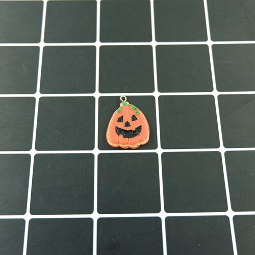 Halloween set pompoen spook hoed bedels hangers voor armbanden ketting oorbel sleutelhanger diy decoratie sieraden maken: 4