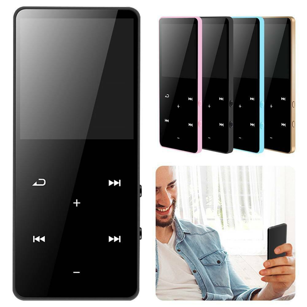 Mp4 Spieler Bluetooth Mp3 Mp4 Musik Spieler tragbar Mp4 Medien Schlank Mit 1,8 Zoll berühren Tasten Fm Radio Video Hifi mp4 8/16gb