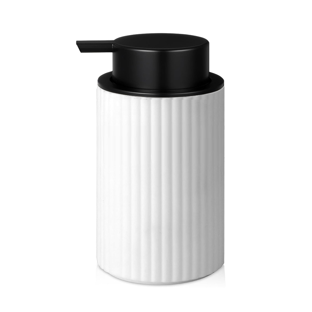 Foaming Soap Dispenser Black Foam Hand Soap Dispenser for Bathroom&Kitchen Hand and Dish Liquid Foaming Pump Bottle: Clear