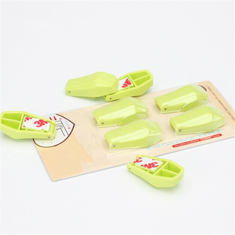 4 stuks/partij kinderveiligheidssloten van kunststof voor laden, best verkochte kinderbeveiliging voor kinderdeuren