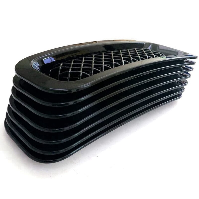 7PCS Front Grill Cover Mesh Grille Insert Kit for Jeep Patriot