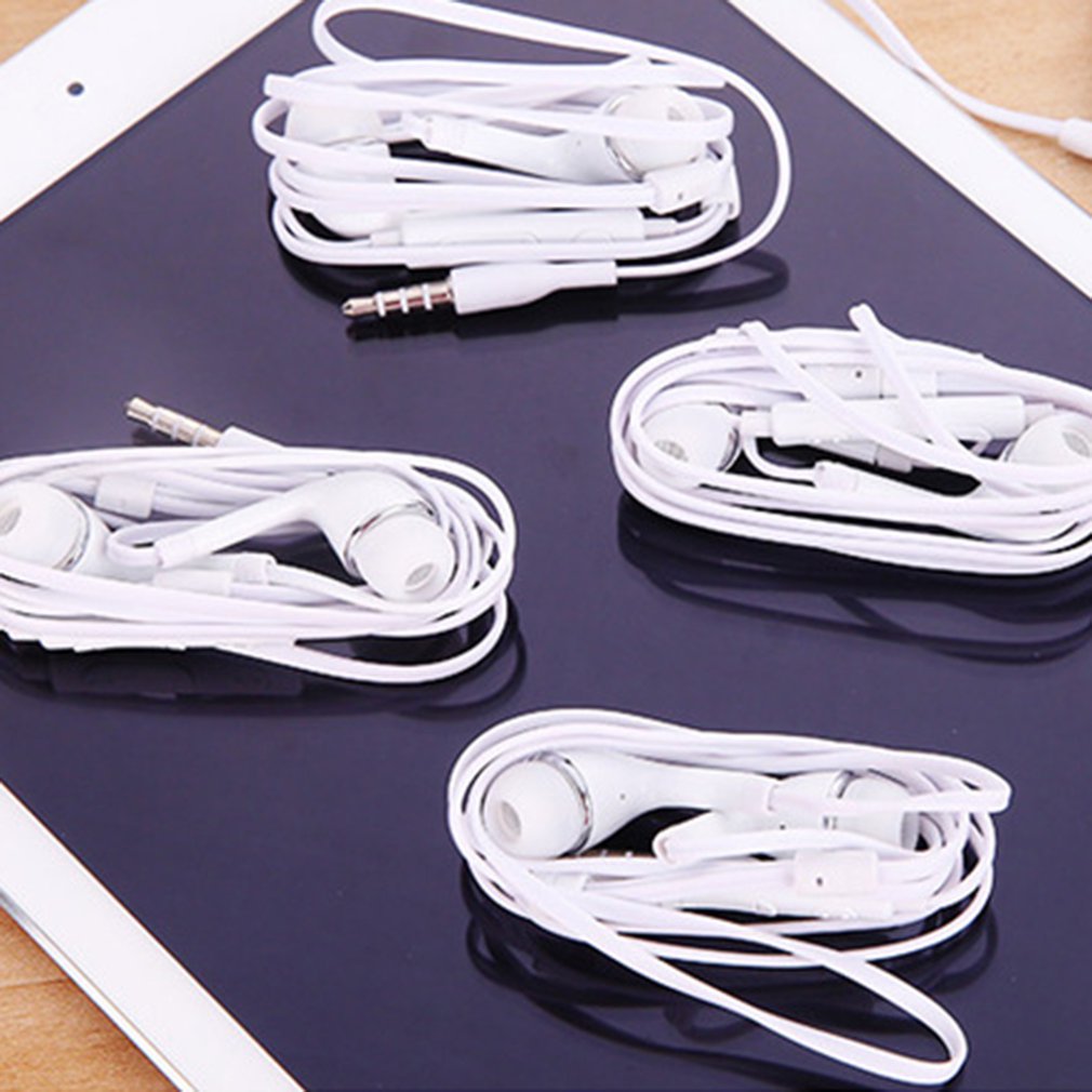 In-ear mobiele telefoon super stereo bass metalen oortelefoon met microfoon voor samsung android