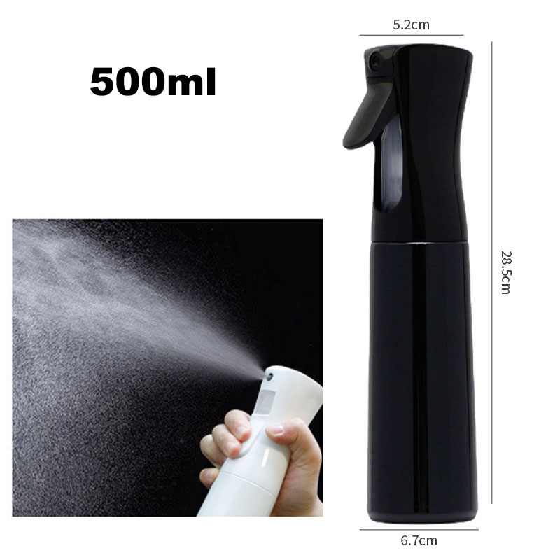 200ml/300ml/500ml højtryks kontinuerlig sprayflaske hårpleje makeup vandpåfyldningssprayflaske tryk tåge sprayflaske: Dyb blå