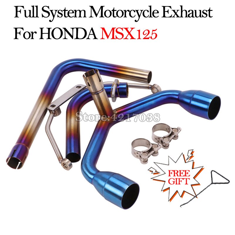 Pot D'échappement Double TOCE Scorpio – Moto Sportive – Modifié – 380mm – Neuf